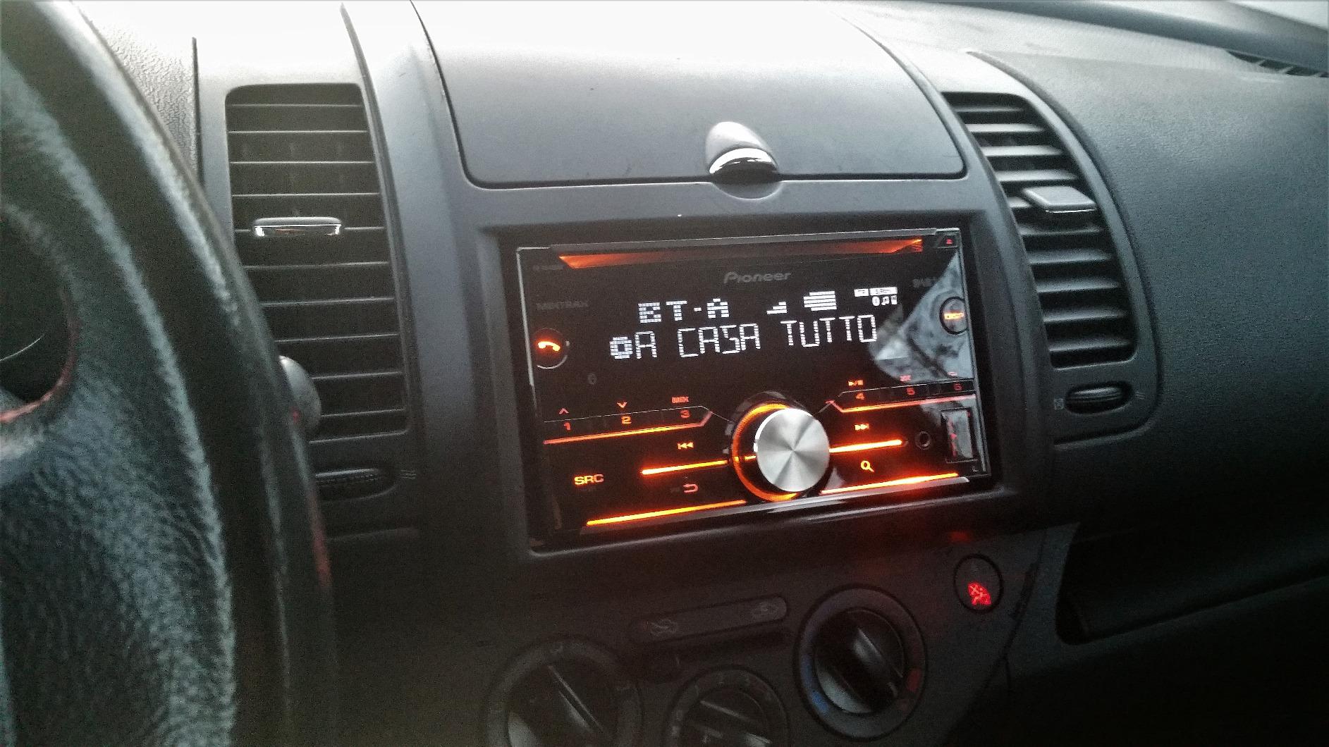 Pioneer FH-X840DAB 2-DIN CD Autoradio DAB+ inkl. Antenne