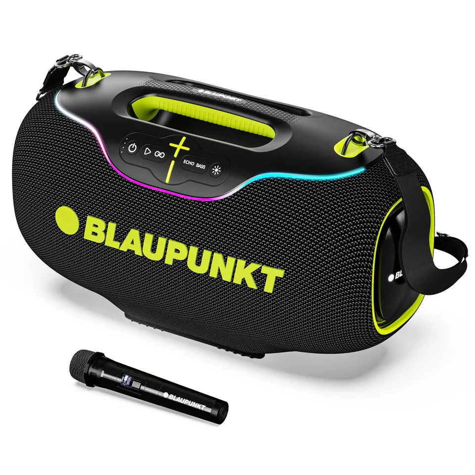Blaupunkt Atomik Knightz 45K Boombox 450W mit Mikrofon