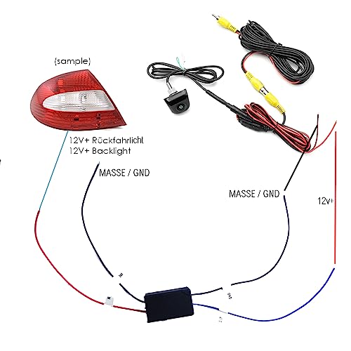 TAFFIO Reversing systems Entstörfilter 12V Rückfahrkamera