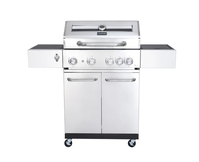 Blaupunkt GG421 Gasgrill 4-Brenner mit Seitenbrenner