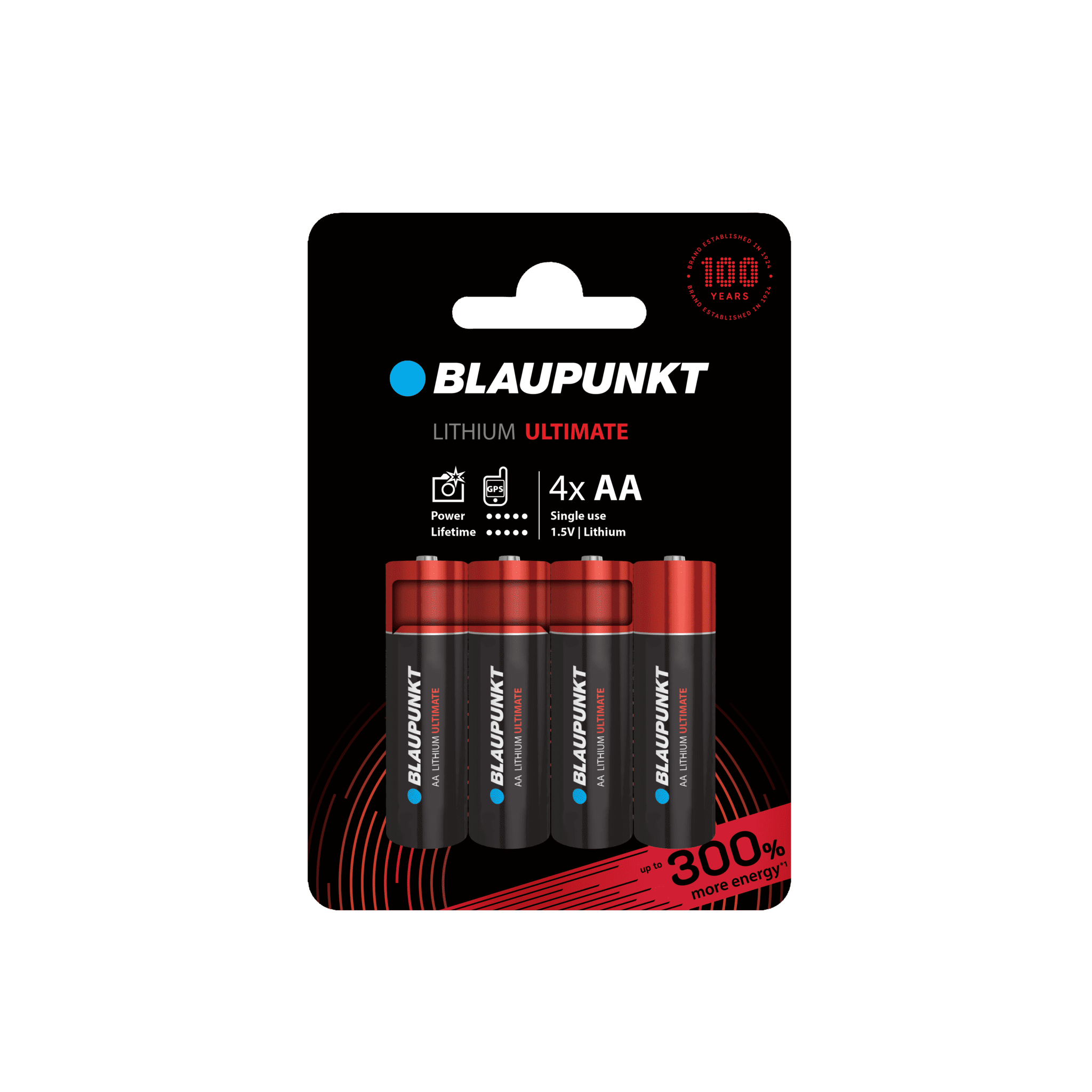 Blaupunkt Lithium Ultimate AA Batterien Lithium lang haltbar