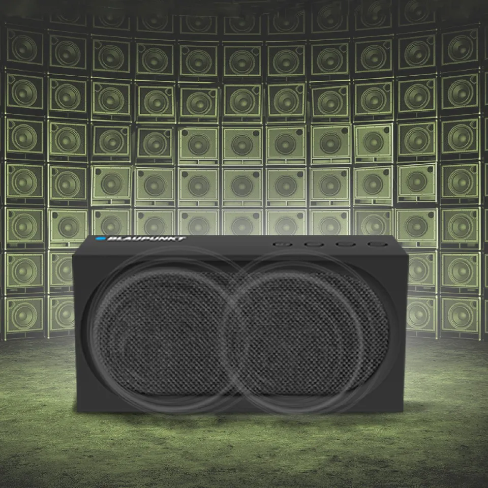 Blaupunkt BT-52 BLACK Bluetooth Lautsprecher schwarz tragbar