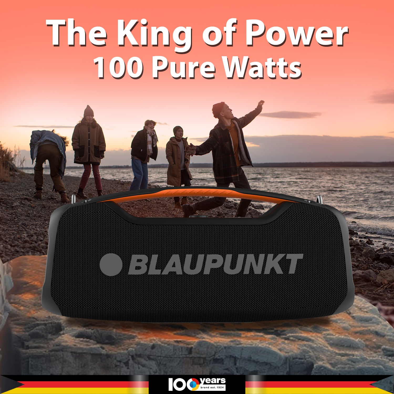 Blaupunkt Atomik Knightz King of Party Boombox 100W IPX6