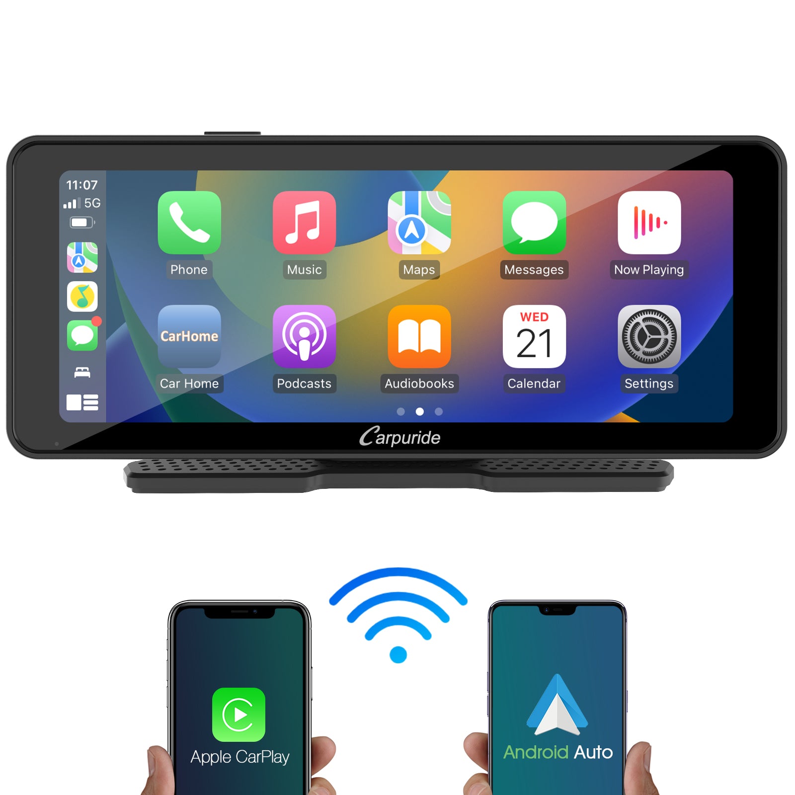 Carpuride W609 CarPlay-Display 6,86 Zoll Nachrüstung Ohne Kamera