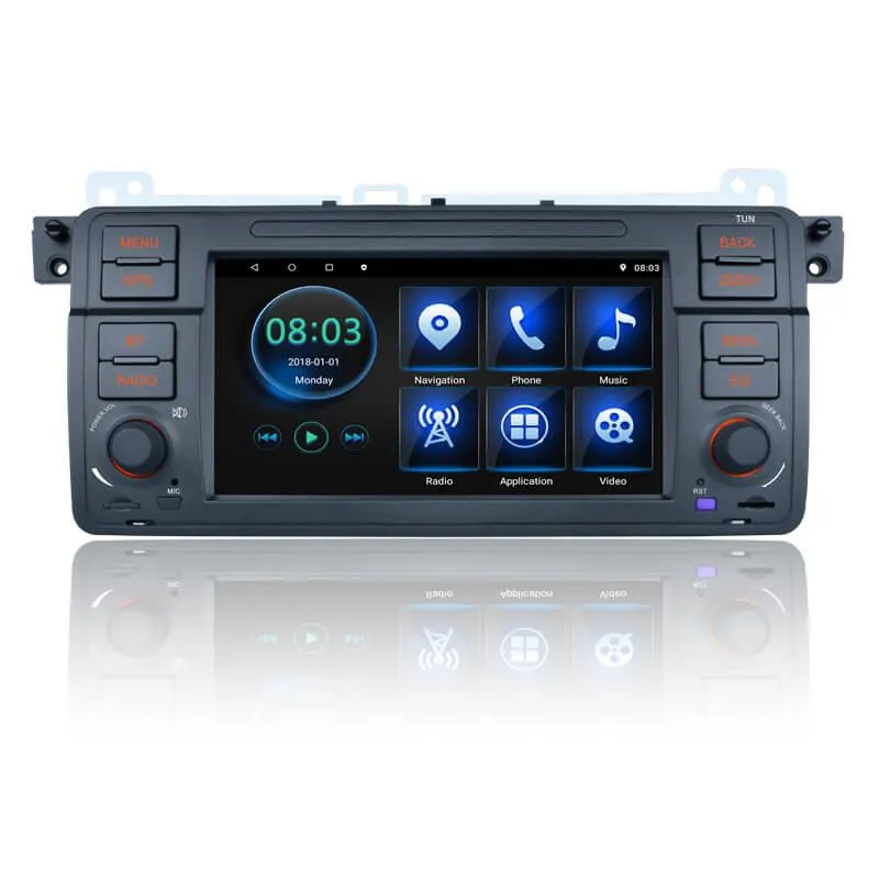 ESSGOO Car Stereo BMW 3er E46 Autoradio 7 Zoll Android