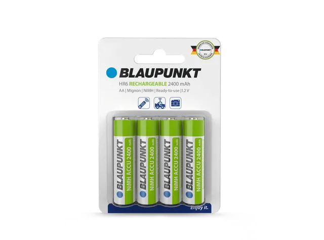 Blaupunkt Batteries HR6 Akku AA Mignon wiederaufladbar