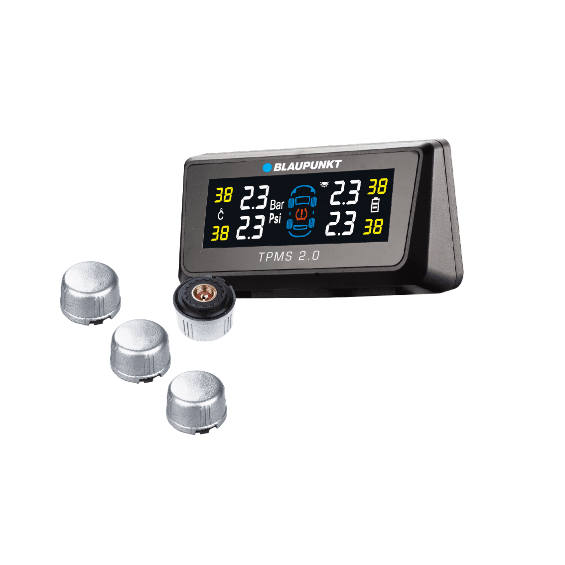 BLAUPUNKT TPMS 2.0 Reifendruckkontrolle Solar Auto