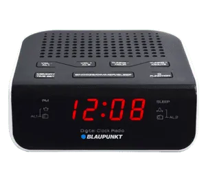 Blaupunkt CR5WH Clock Radio Radiowecker Weiß Dual Alarm