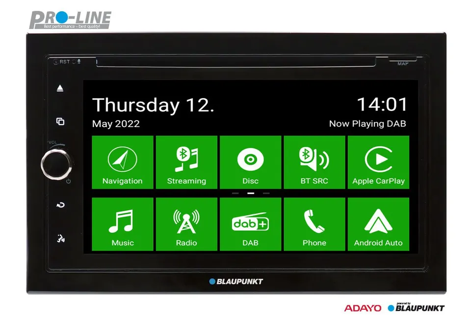 Blaupunkt Hannover 700 DAB 2-DIN Autoradio CarPlay Navi