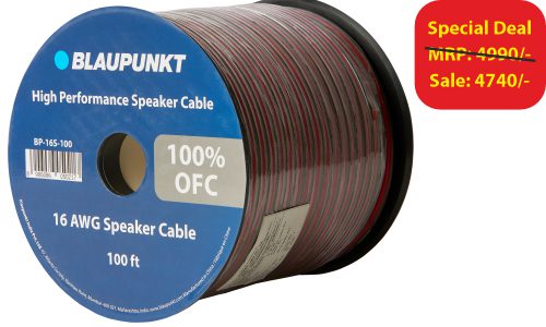 Blaupunkt BP-16GA-100-IN Lautsprecherkabel 30m OFC 16GA