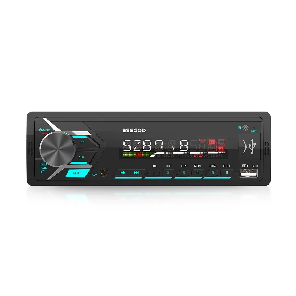 ESSGOO TS0003 1 DIN Bluetooth Autoradio MP3 RDS Standard