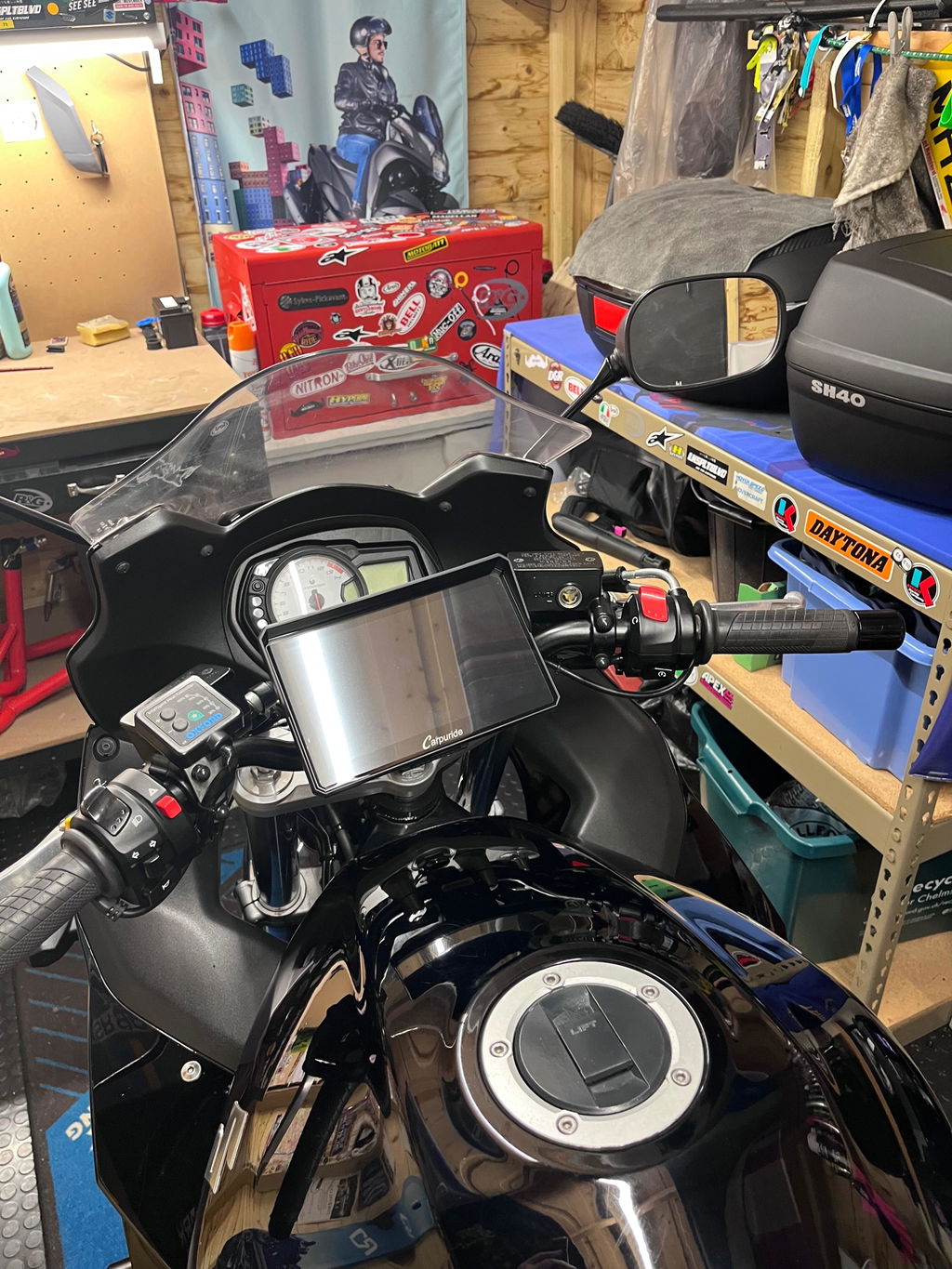 Carpuride BM05 Motorradhalterung für 702BS 602BS 502BS