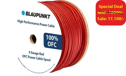 BLAUPUNKT BP 4GA OFC RED Kabel 15 Meter Rot