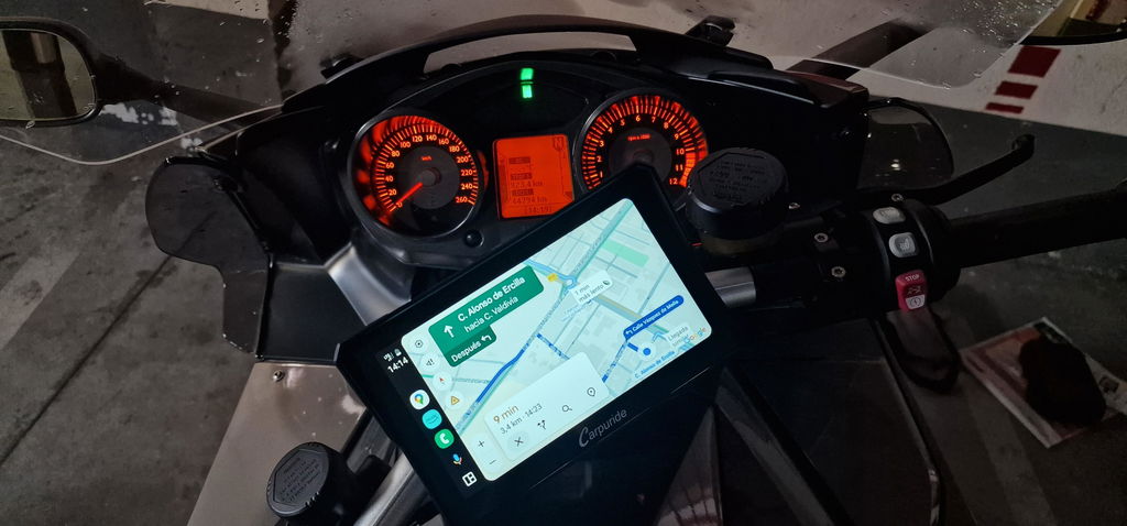 Carpuride W702B Pro Motorrad Display 7 Zoll IP67
