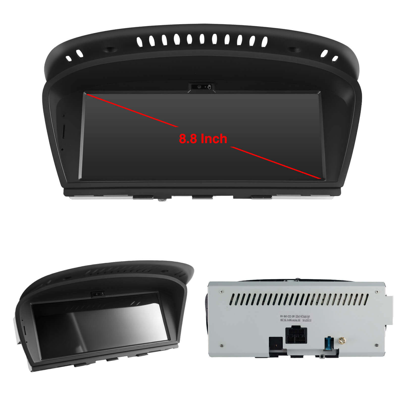 ESSGOO Car Stereo LZ0001 Autoradio 8,8 Zoll Android 14 BMW