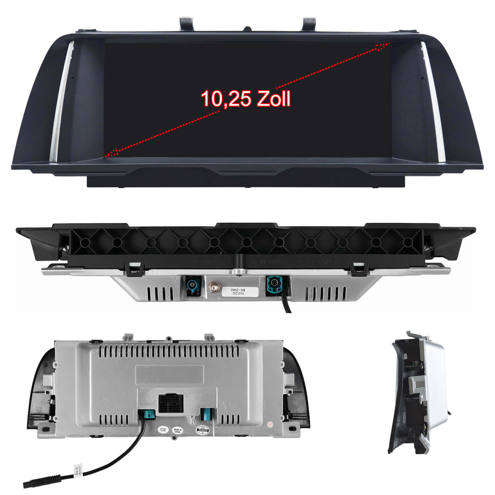 ESSGOO LZ0001 Car Stereo BMW F10 Autoradio 10,25 Zoll IPS
