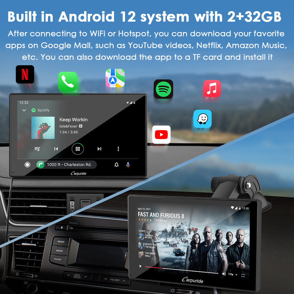 Carpuride W901 Plus Display 9 Zoll CarPlay Kamera Android