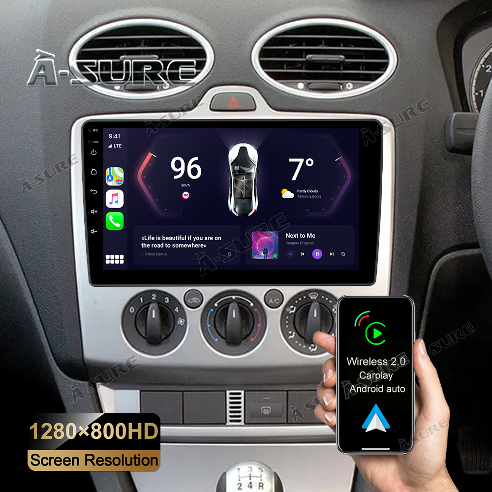 A-Sure GPS car radios Ford Transit Autoradio 9 Zoll 2+32GB