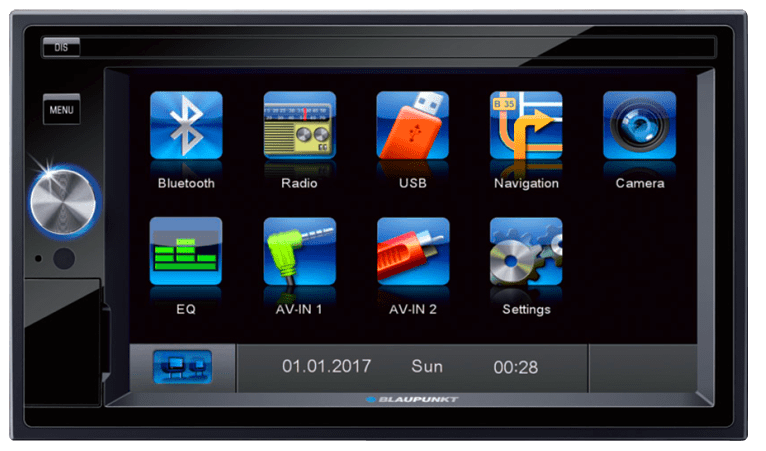 Blaupunkt Santa Cruz 370 2-DIN Autoradio Touchscreen