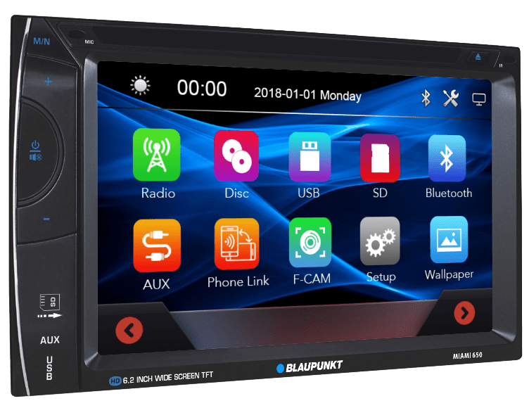 Blaupunkt Miami 650 Autoradio CarPlay-Display Nachrüstung