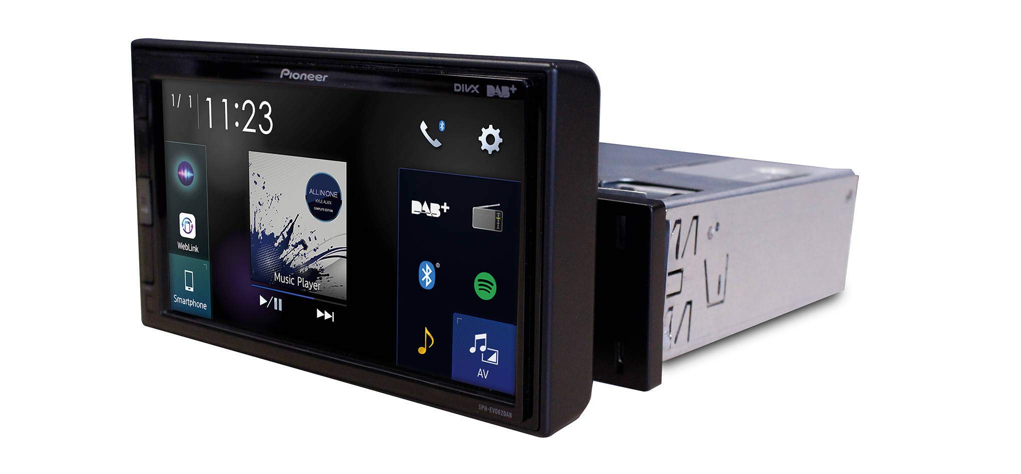 Pioneer SPH-EVO62DAB Autoradio 6,8 Zoll Single CarPlay DAB+