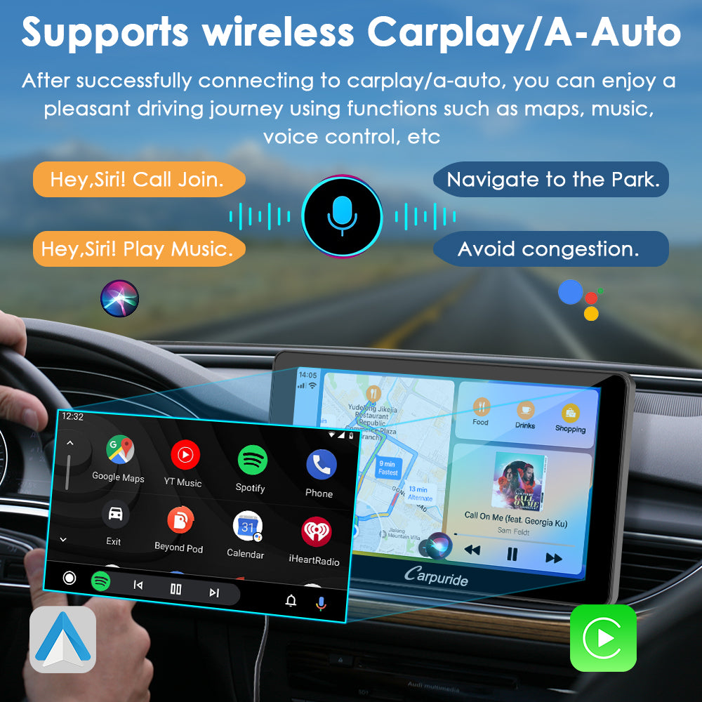 Carpuride Car Smart Stereo W701 Plus Autoradio 7 Zoll Kamera