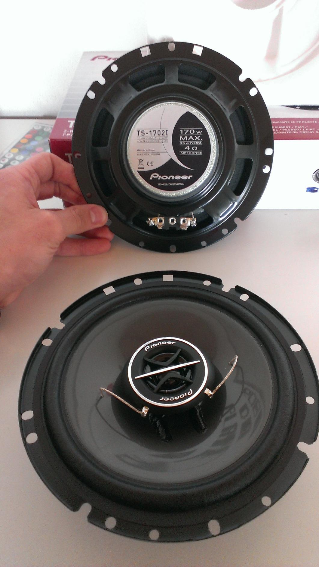 Pioneer TS-1702I 17cm Koax Lautsprecher 2-Wege 170W Set