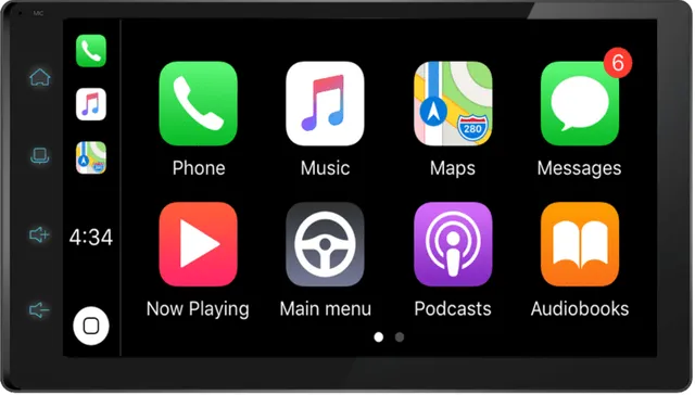 Blaupunkt Yokohama 970 WiFi Autoradio Toyota CarPlay-Display
