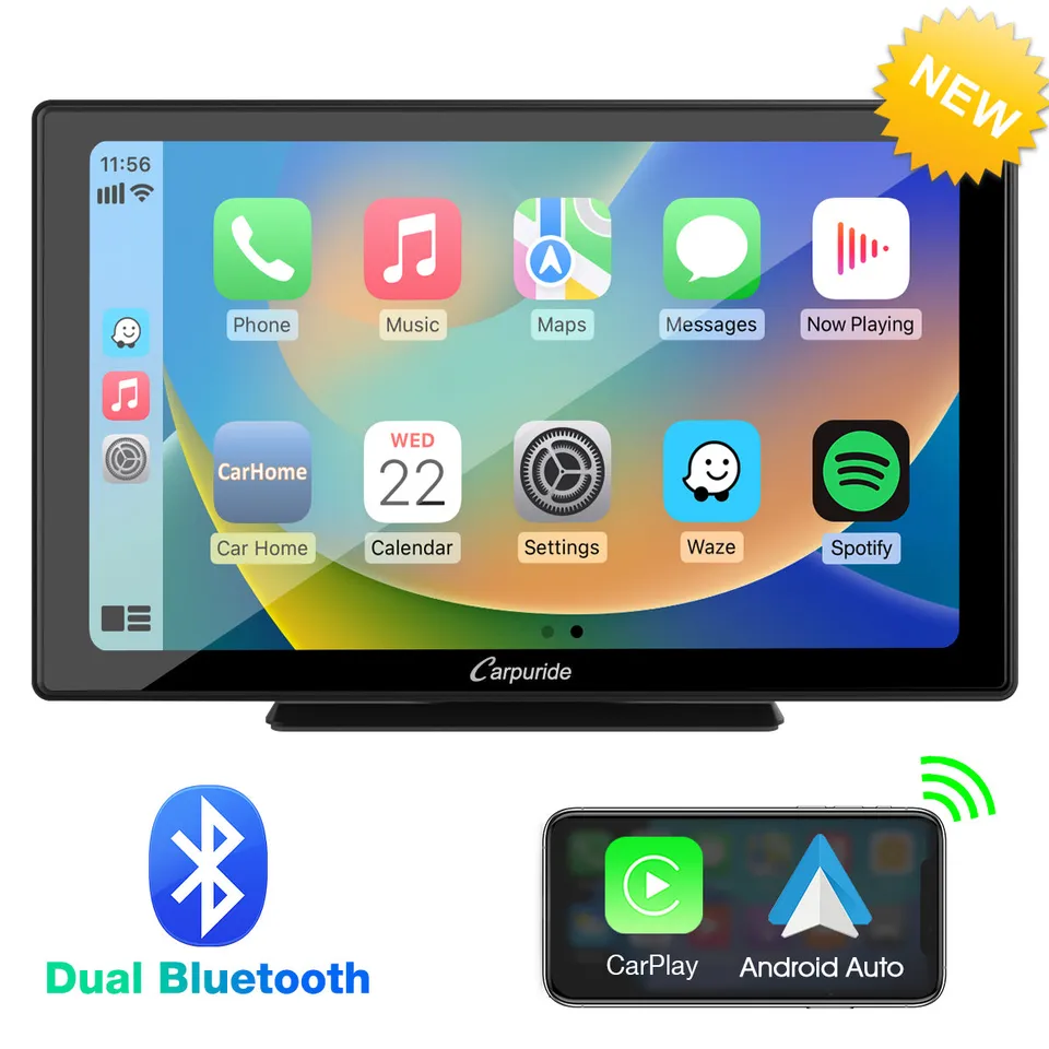 Carpuride W901 Pro CarPlay-Display 9 Zoll Auto