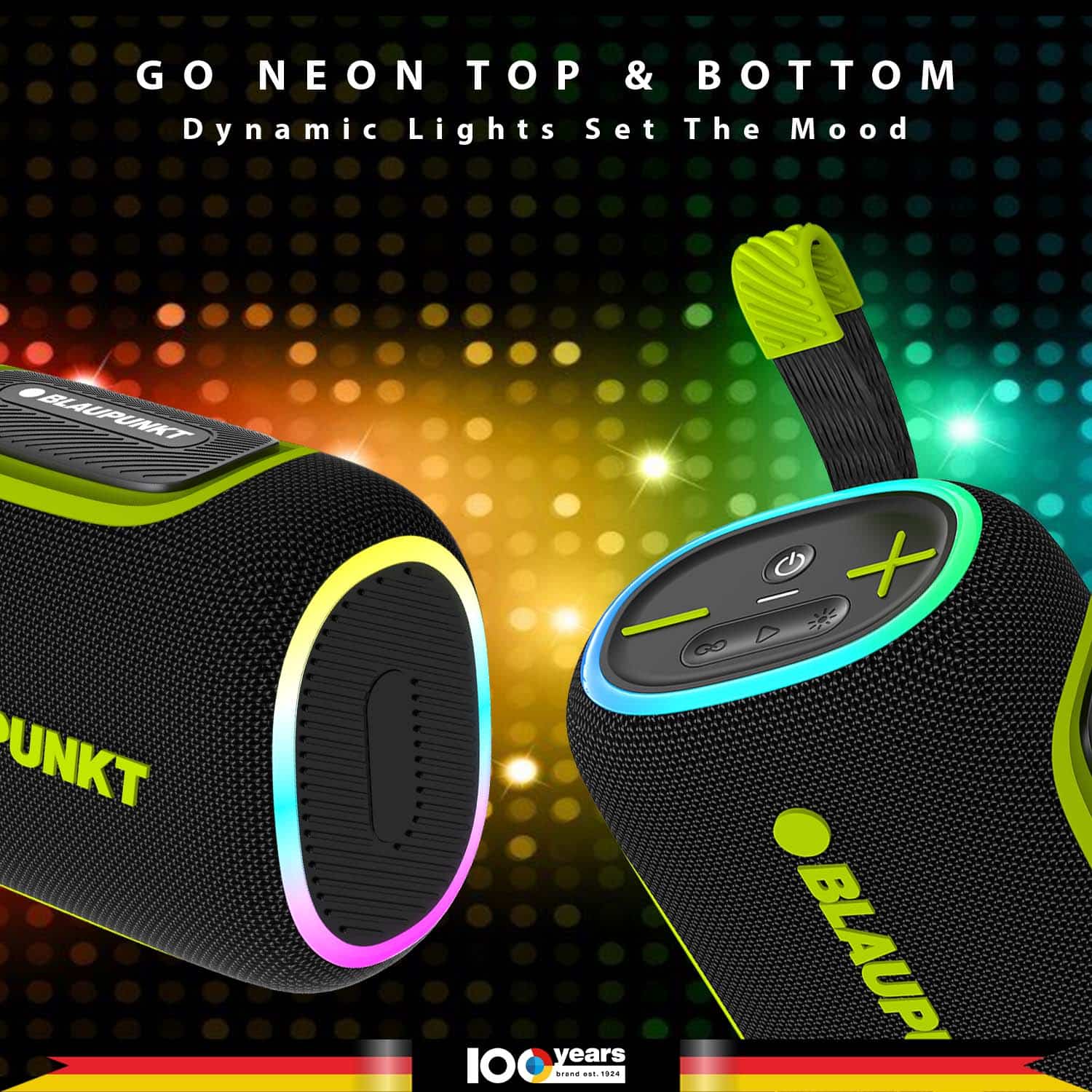 Blaupunkt Atomik OMG ATOM Bluetooth Lautsprecher 60W