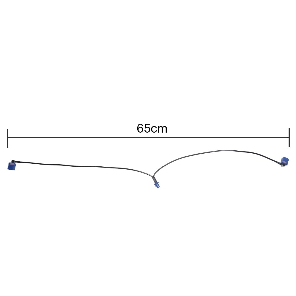 TAFFIO Adaptors FAKRA GPS Antennenadapter Doppel-Fakra Splitter 35cm