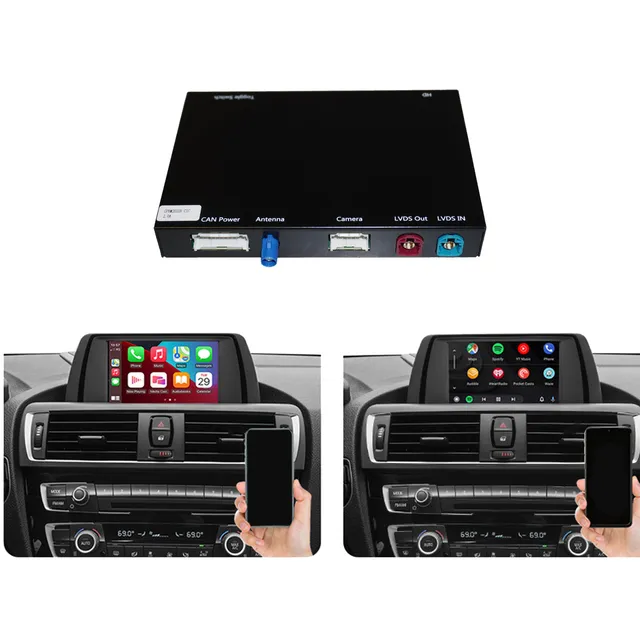 TAFFIO BMW CIC CarPlay Android Auto Modul E90 E60 F10