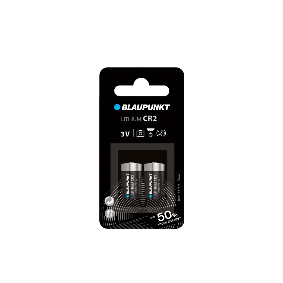 Blaupunkt CR2 Lithium Batterie zylindrisch 3V Foto