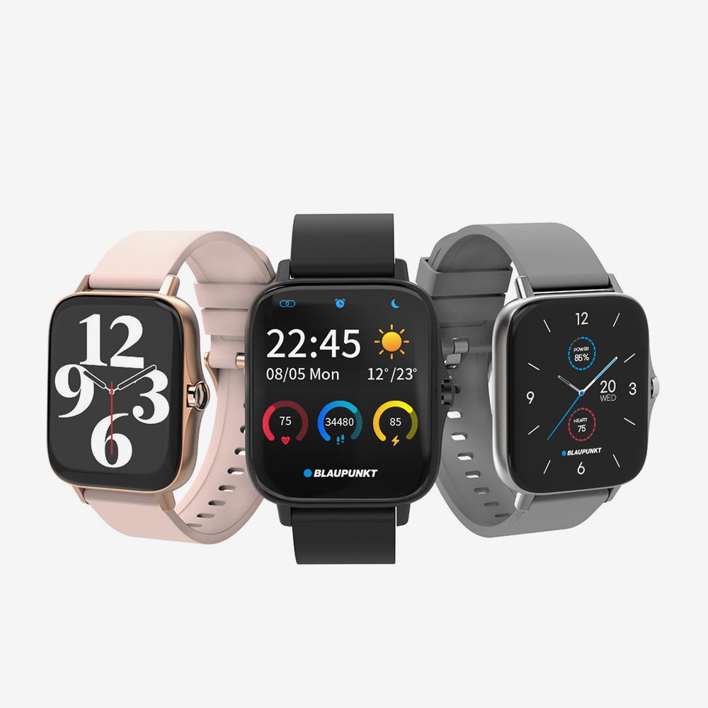 Blaupunkt BLP-SW311K Smartwatch Metall mit Anruffunktion