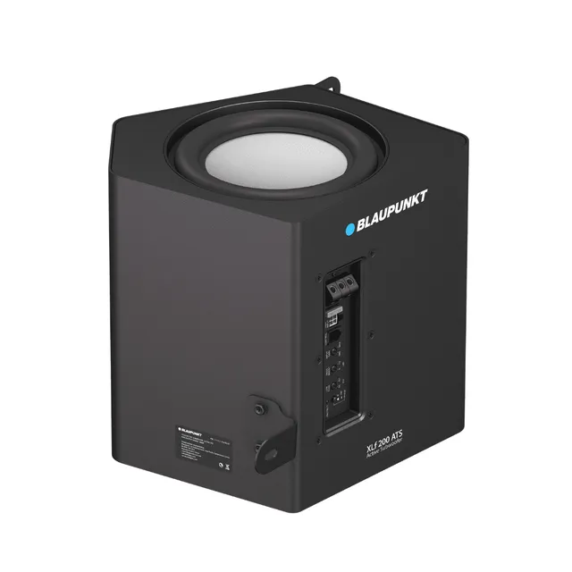 Blaupunkt XLf 200 ATS Aktiv-Subwoofer Auto 380W Tesla Model 3