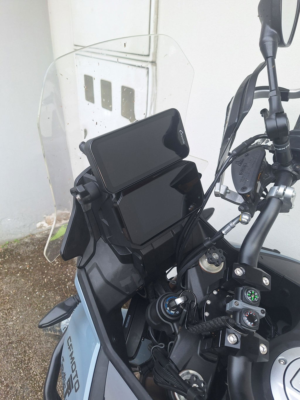 Carpuride W603 Motorrad CarPlay-Display IP67 wasserdicht