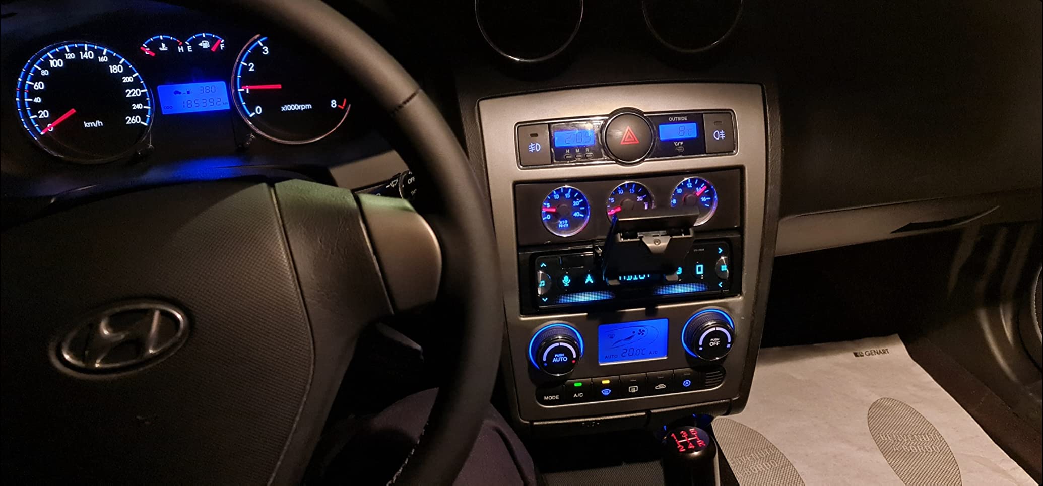 Pioneer SPH-20DAB Autoradio 1-DIN DAB+ Bluetooth USB Single
