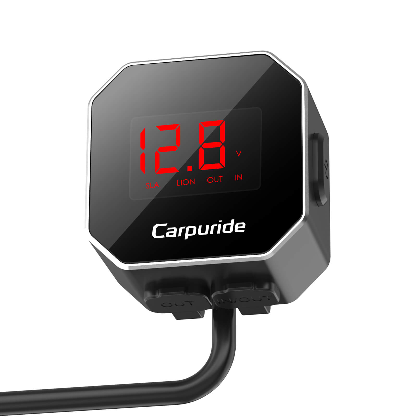 Carpuride CG01 Batterieladegerät USB-C mit LED-Display