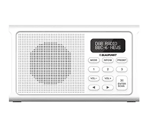 BLAUPUNKT DR3WH DAB-Radio tragbar Bluetooth weiß