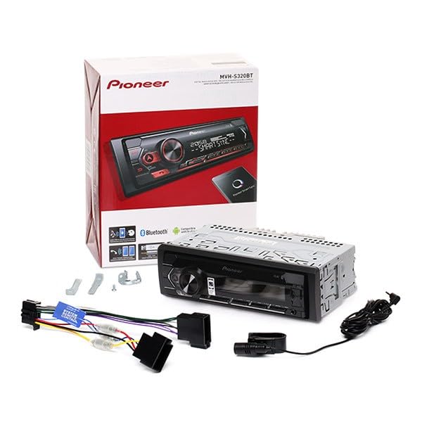 Pioneer MVH-S320BT 1DIN Autoradio Bluetooth iPhone-Steuerung