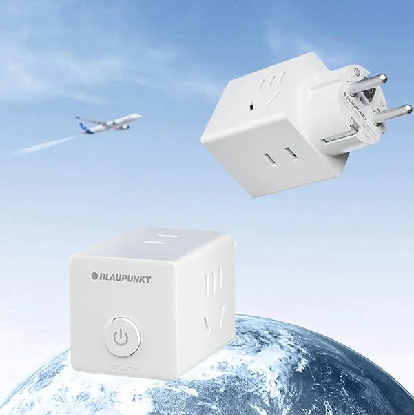 Blaupunkt BP-AA2401W Reiseadapter Würfel 4-fach