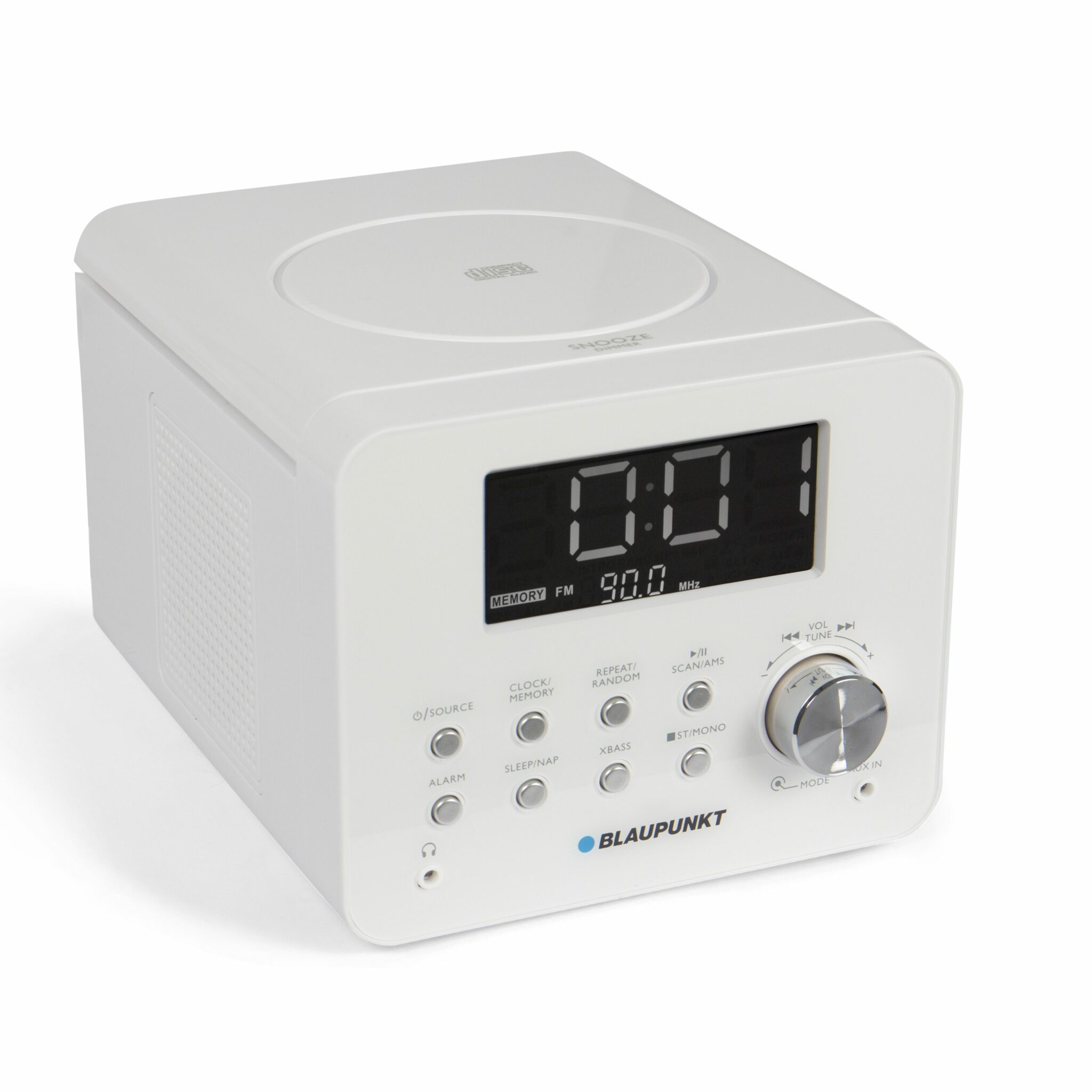 Blaupunkt CDR 10 CD-Uhrenradio Radiowecker schwarz