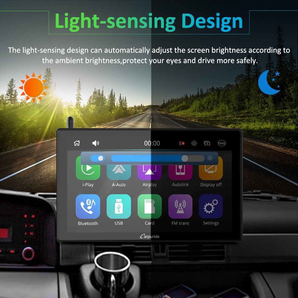 Carpuride W901 Pro CarPlay Display 9 Zoll mit WF01 Kamera