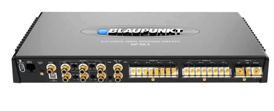 Blaupunkt MP 68A Endstufe Class D 75Wx8 6-Kanal