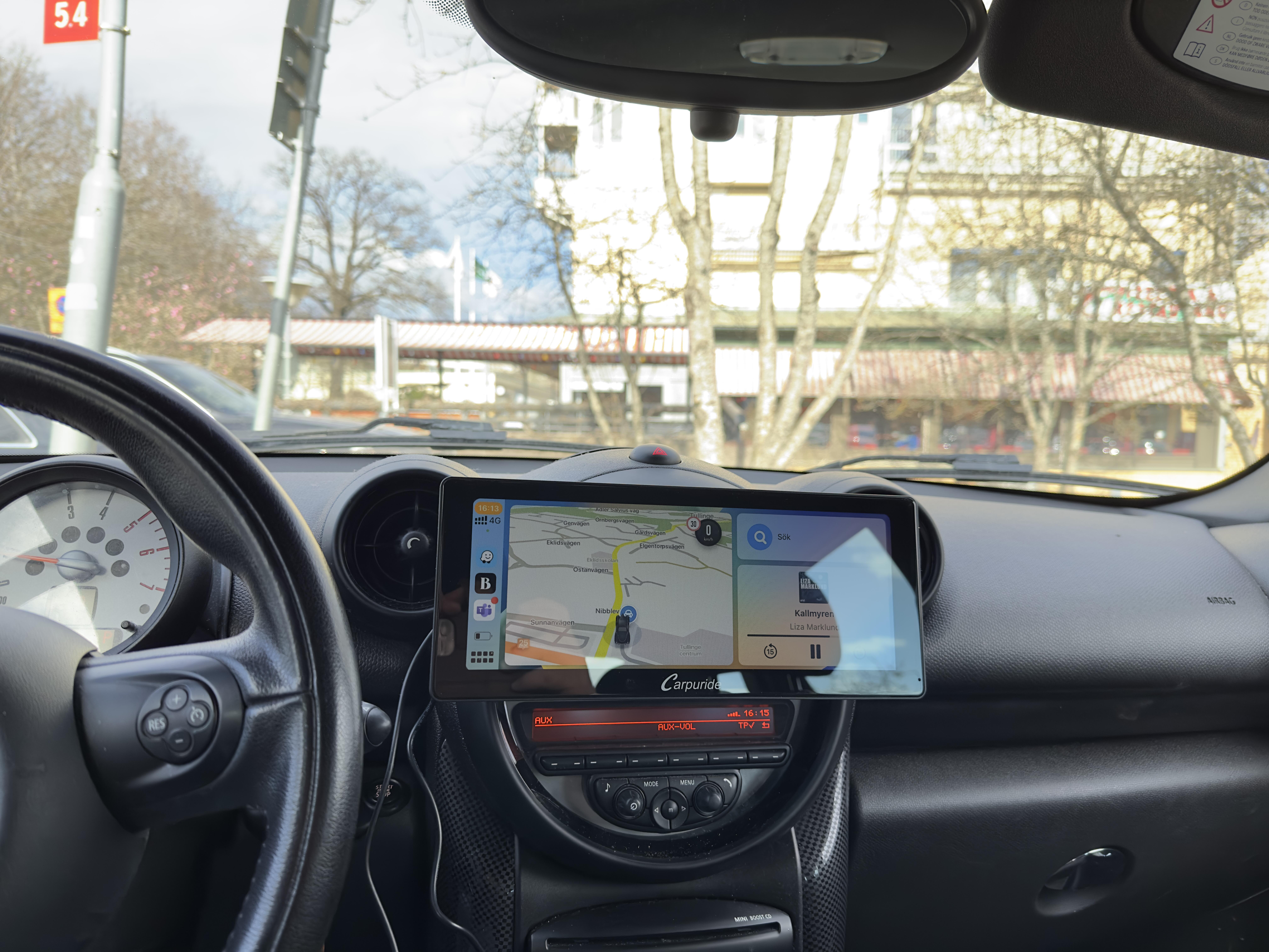Carpuride W103 CarPlay Display 10,3 Zoll Auto