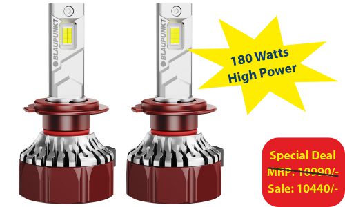 BLAUPUNKT Car Accessories 180W LED 12X PRO HP H7 Lampe