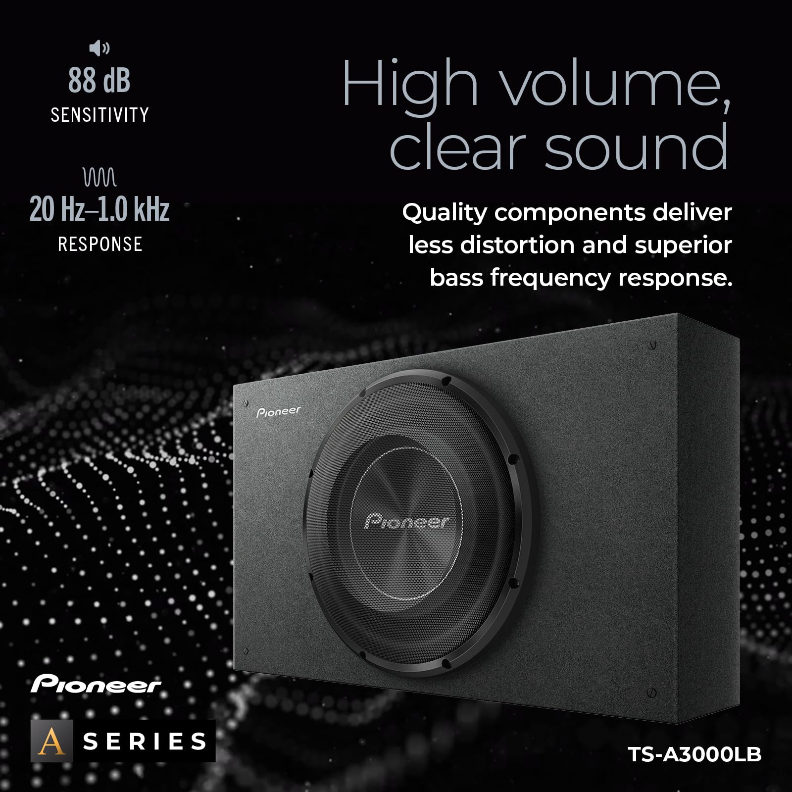 Pioneer TS-A3000LB Gehäuse Subwoofer 30cm 1500W