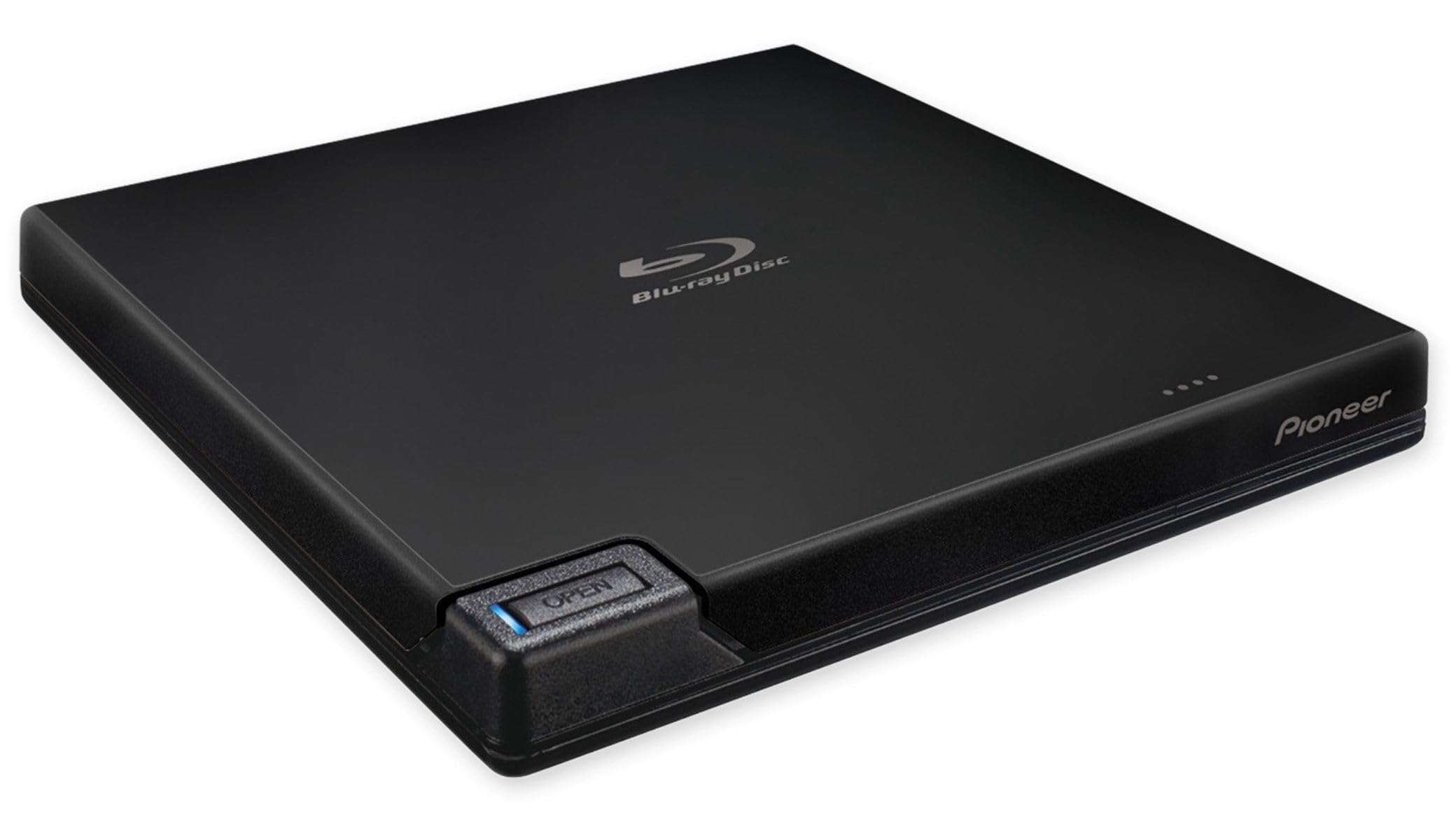 Pioneer BDR-XD07TUHD Slim Blu-ray Brenner USB 3.0 Schwarz