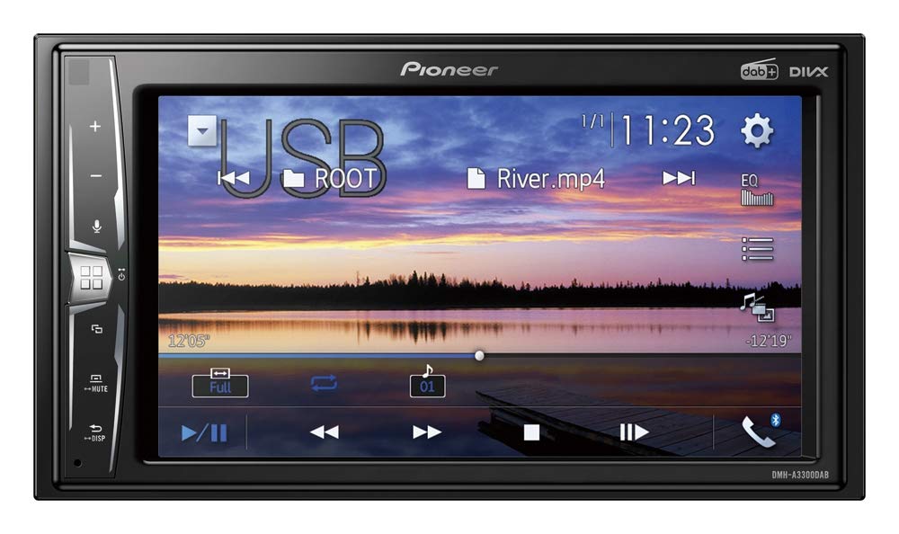 Pioneer DMH-A3300DAB 2-DIN Autoradio 6,2" Single DAB+