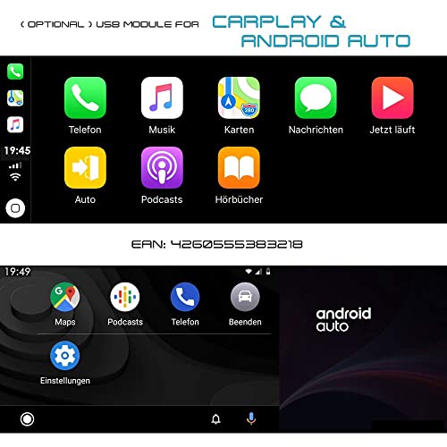 TAFFIO BMW F30 F31 10,2 Zoll CarPlay-Display Android NBT